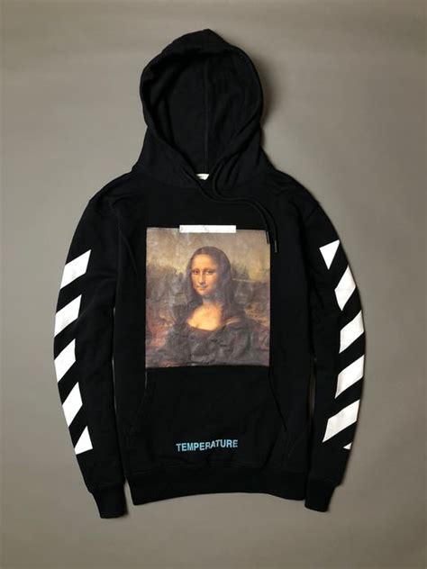 off white hoodie mona lisa fake